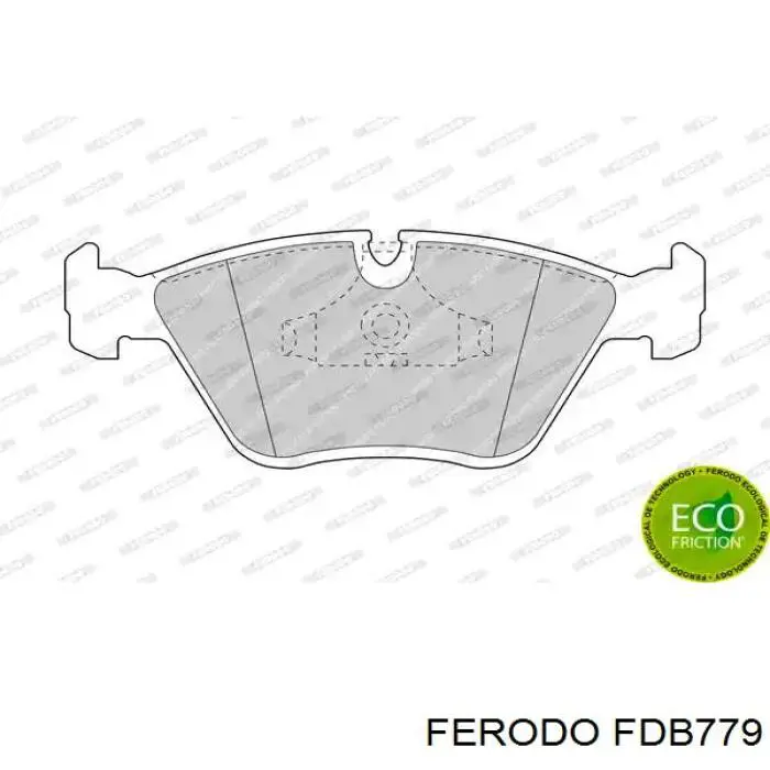 Comprar FDB779 Ferodo Pastillas delanteras de freno