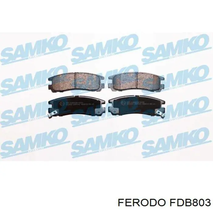 Pastillas freno traseras Ferodo FDB803 precio, desde 28,32 USD
