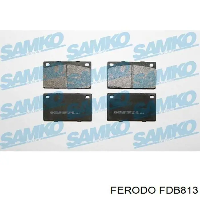 Pastillas freno delanteras Ferodo FDB813 precio, desde 31,84 EUR