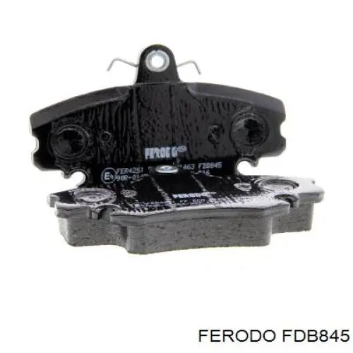 Pastillas de freno delanteras Peugeot 205 2 20A, C