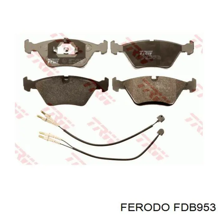 FDB953 Ferodo Pastillas delanteras