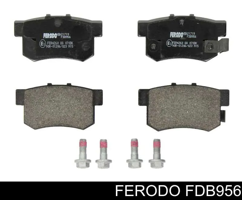 Comprar FDB956 Ferodo Pastillas de freno traseras