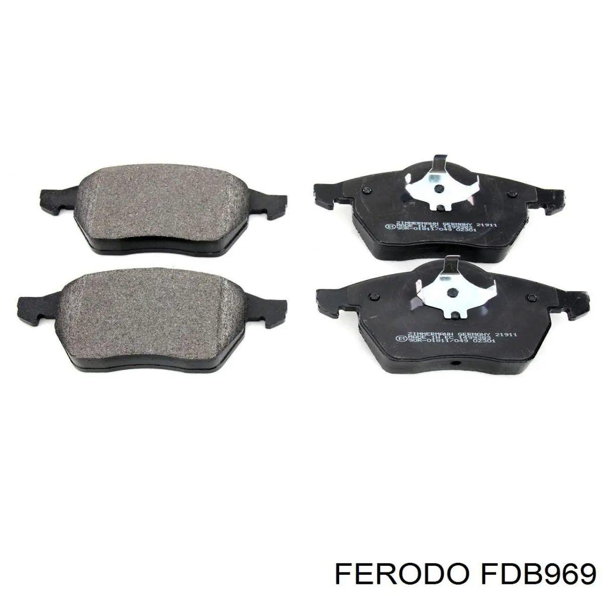 Comprar FDB969 Ferodo Pastillas delanteras de freno