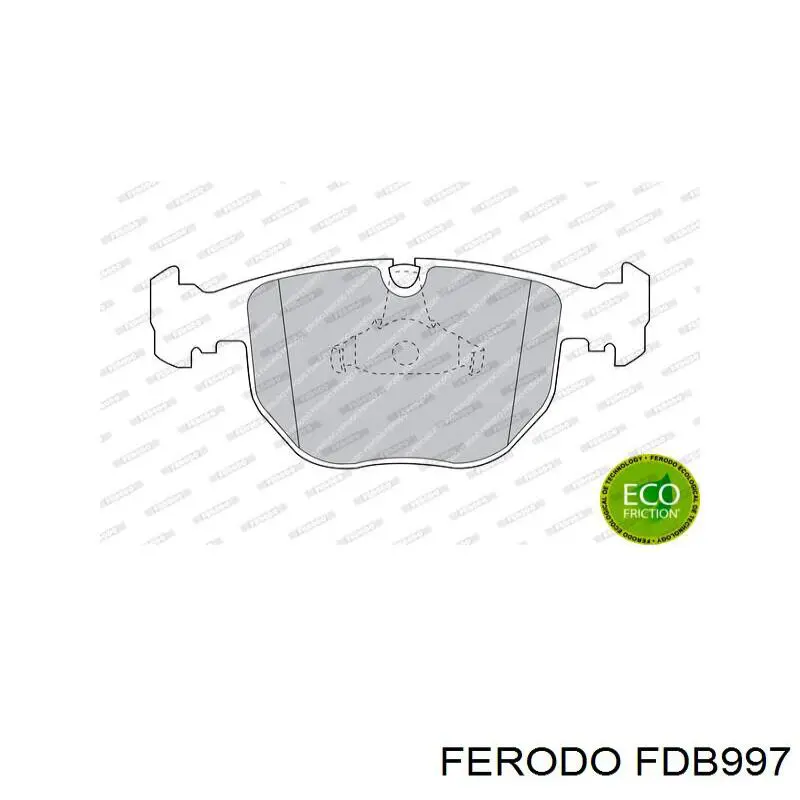 Pastillas freno delanteras Ferodo FDB997 precio, desde 39,42 EUR