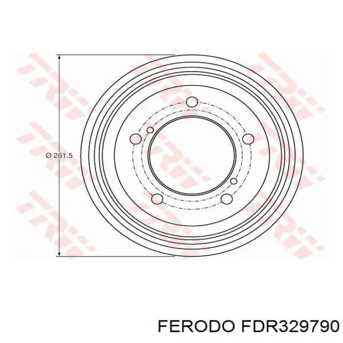 Comprar 0986477236 Bosch Tambor de freno trasero