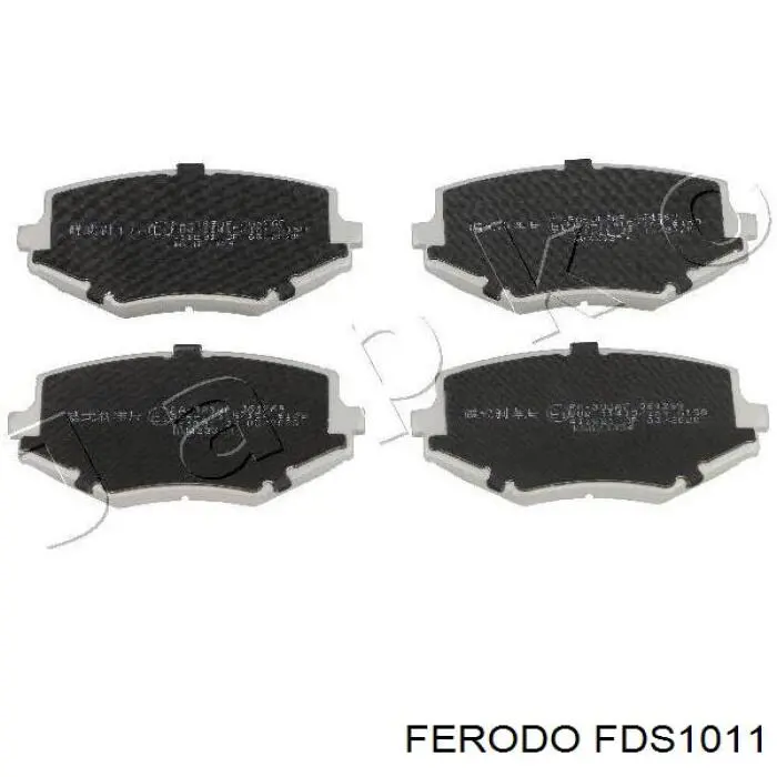 FDS1011 Ferodo pastillas de freno delanteras