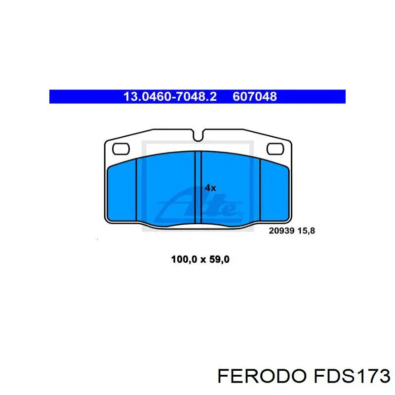 FDS173 Ferodo