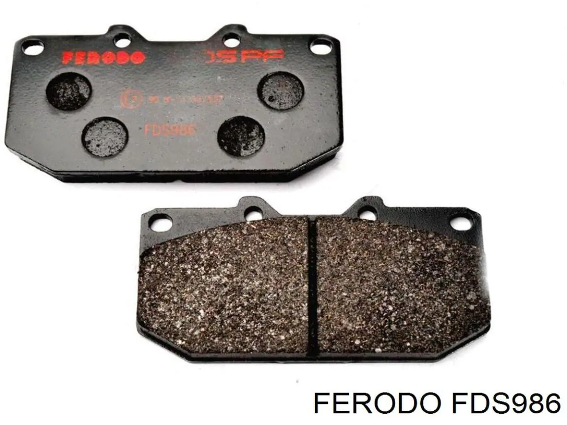 FDS986 Ferodo pastillas de freno delanteras