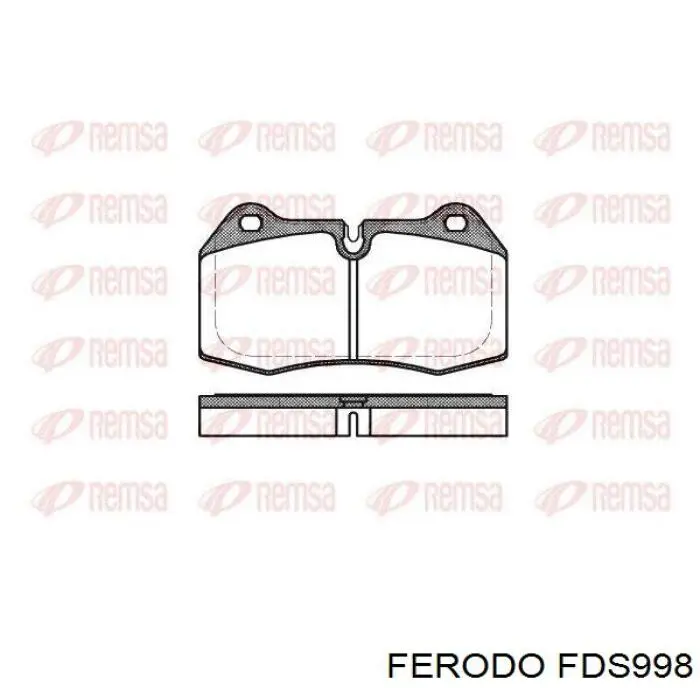 Pastillas freno delanteras Ferodo FDS998 precio, desde 37,29 EUR