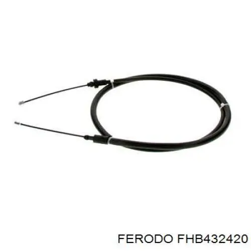 FHB432420 Ferodo cable de freno de mano trasero izquierdo