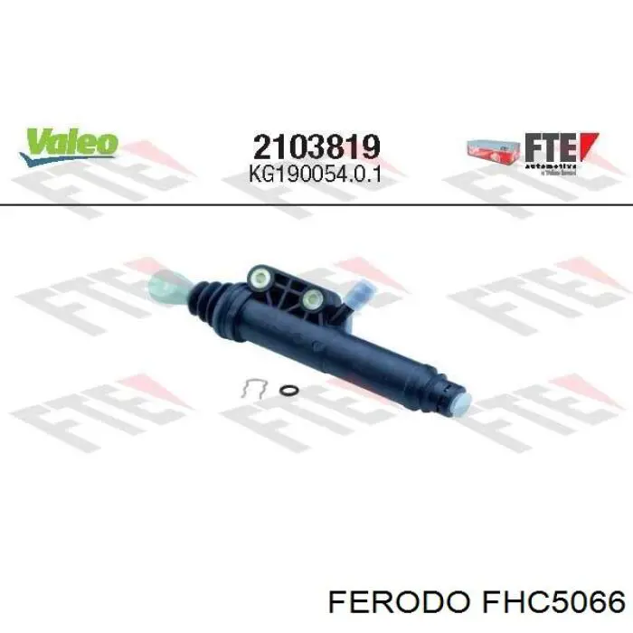 FHC5066 Ferodo cilindro maestro de embrague