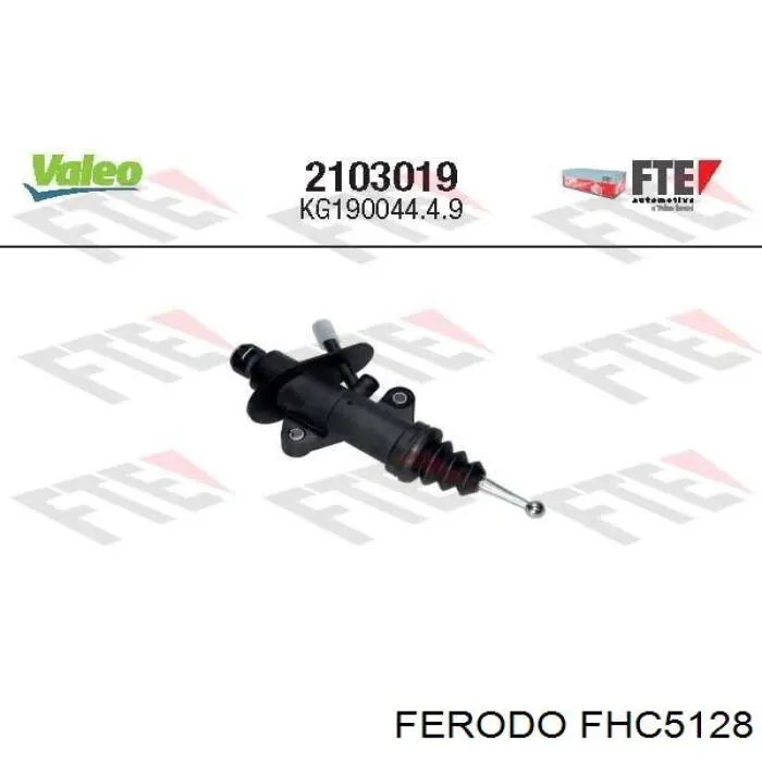 FHC5128 Ferodo cilindro maestro de embrague