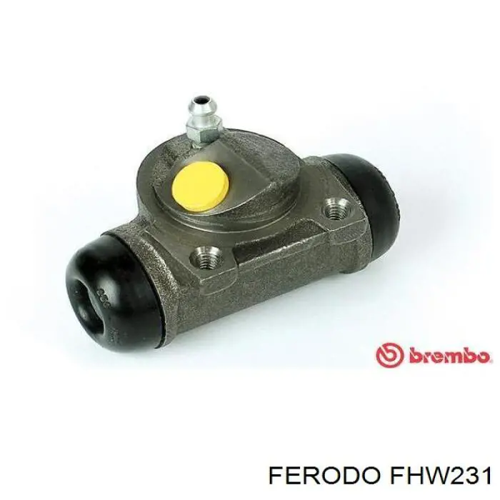 FHW231 Ferodo cilindro de freno de rueda trasero