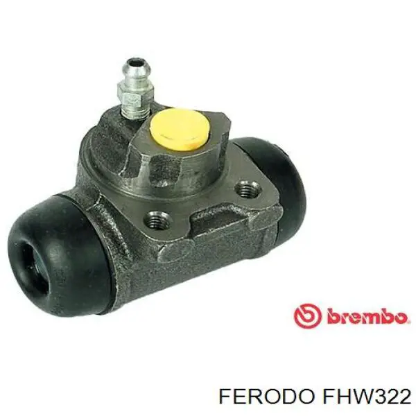 FHW322 Ferodo cilindro de freno de rueda trasero