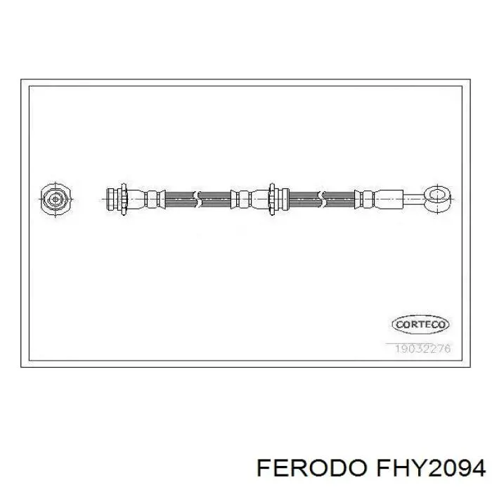 Comprar 4621150J60 Nissan/Infiniti Latiguillos de freno delantero izquierdo
