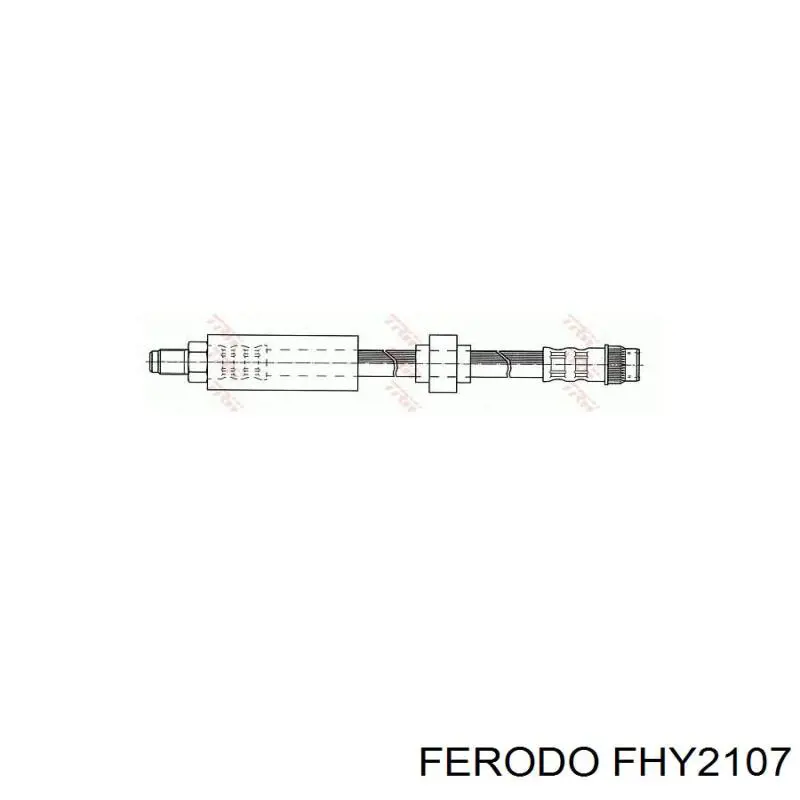 Tubo flexible de frenos delantero Impergom 60471