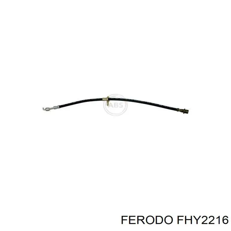 Manguera de freno delantero derecho ABS SL1250