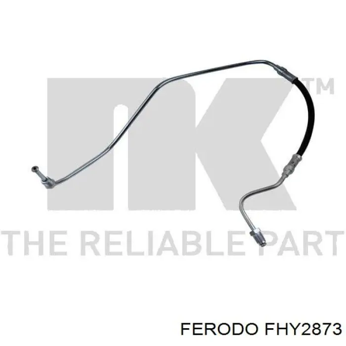 Tubo flexible de frenos trasero derecho  TRW PHD1169