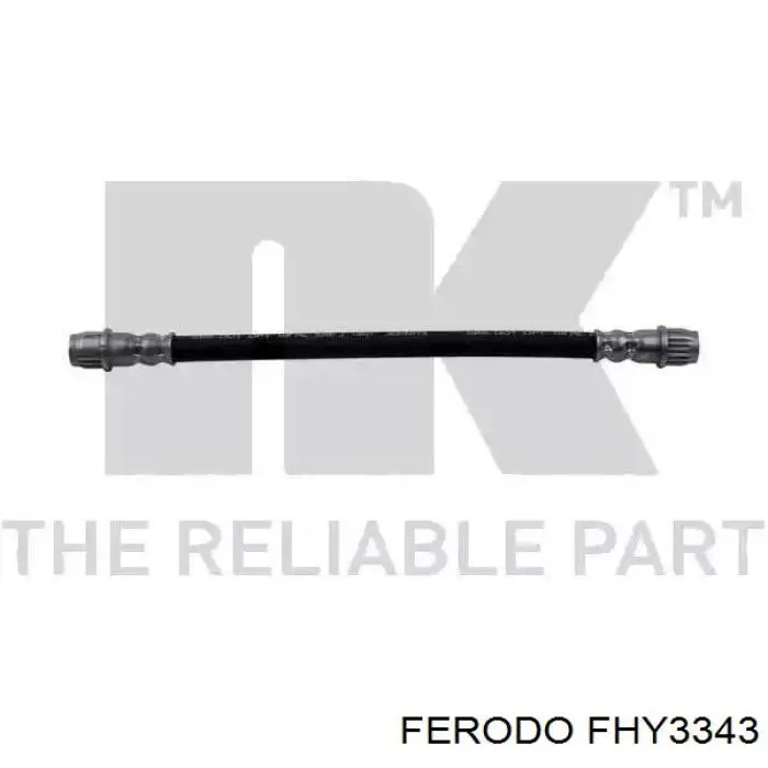 Tubo flexible de frenos trasero izquierdo ABS SL1000