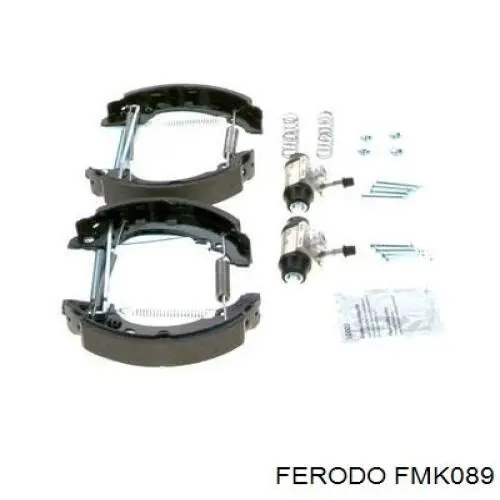 FMK089 Ferodo kit de frenos de tambor, con cilindros, completo