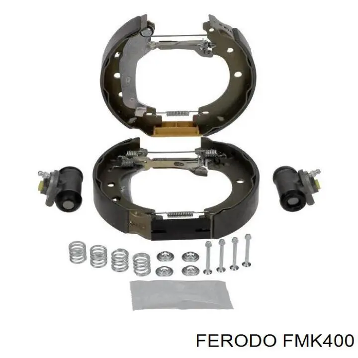 FMK400 Ferodo kit de frenos de tambor, con cilindros, completo