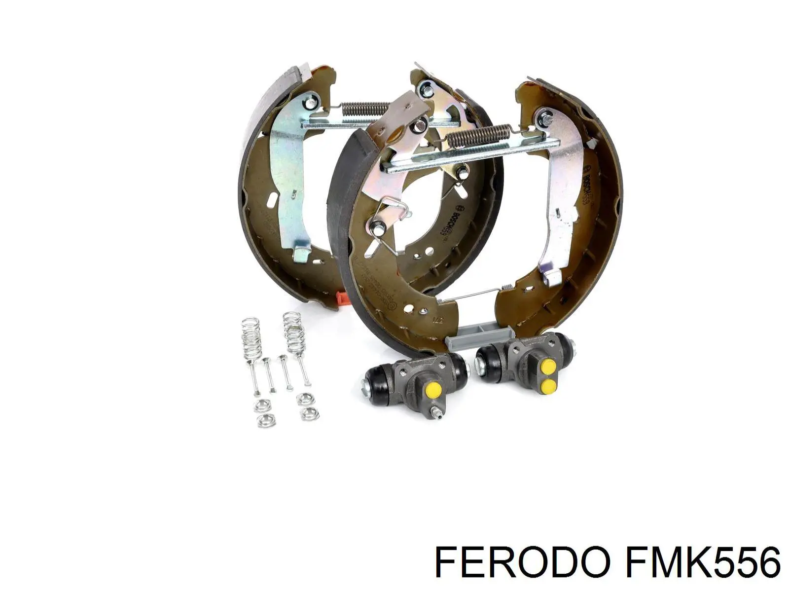 Kit de frenos de tambor, con cilindros, completo 7701205289 Renault (RVI)