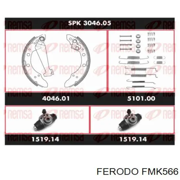 Comprar 5J0698511 VAG Zapatas de freno