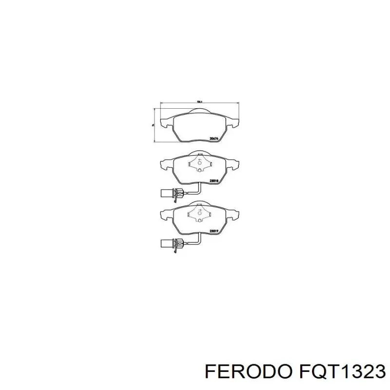 Pastillas de freno delanteras Audi A6 4F2