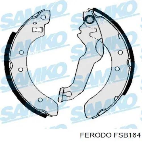 Zapatas de freno de tambor traseras Ford 5015659 precio, desde 27,95 EUR