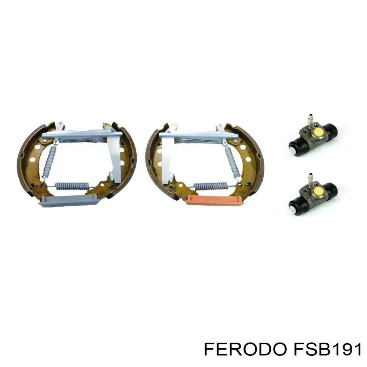 Zapatas de freno FSB191 Ferodo