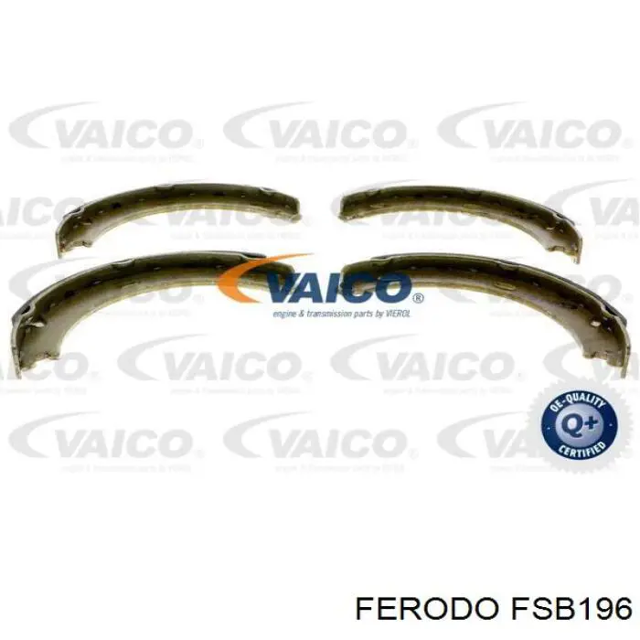 Juego de zapatas de frenos, freno de estacionamiento Mercedes E C124