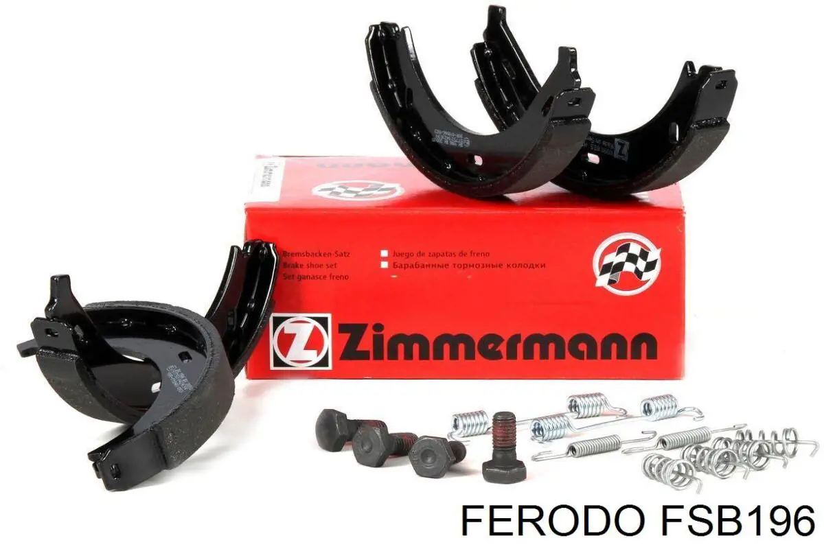 Juego de zapatas de frenos, freno de estacionamiento Mercedes E C124