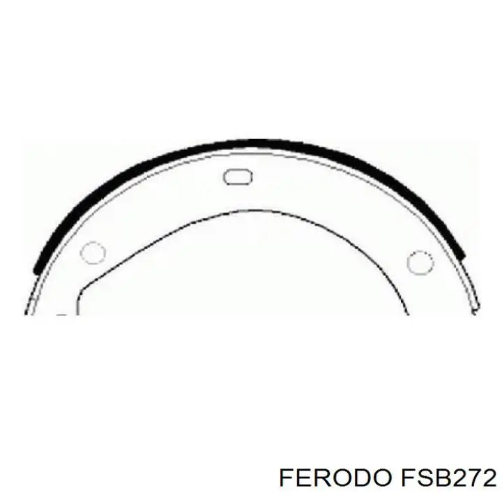 Juego de zapatas de frenos, freno de estacionamiento BMW 5 E28