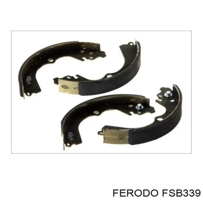 FSB339 Ferodo Zapatas de freno de tambor traseras
