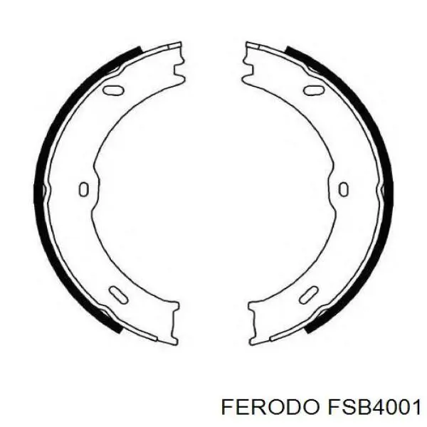 Zapatas de freno de mano Ferodo FSB4001 precio, desde 29,55 EUR