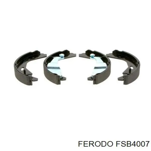 FSB4007 Ferodo zapatas de frenos de tambor traseras