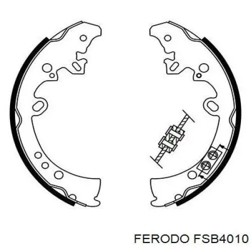 Comprar FSB4010 Ferodo Zapatas de freno