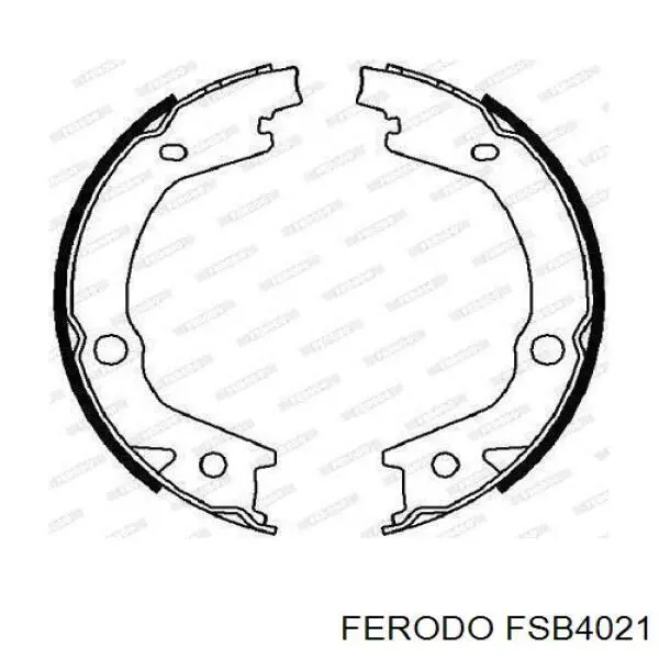 FSB4021 Ferodo zapatas de freno de mano