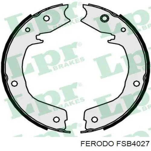 Comprar FSB4027 Ferodo Juego de zapatas de frenos, freno de estacionamiento