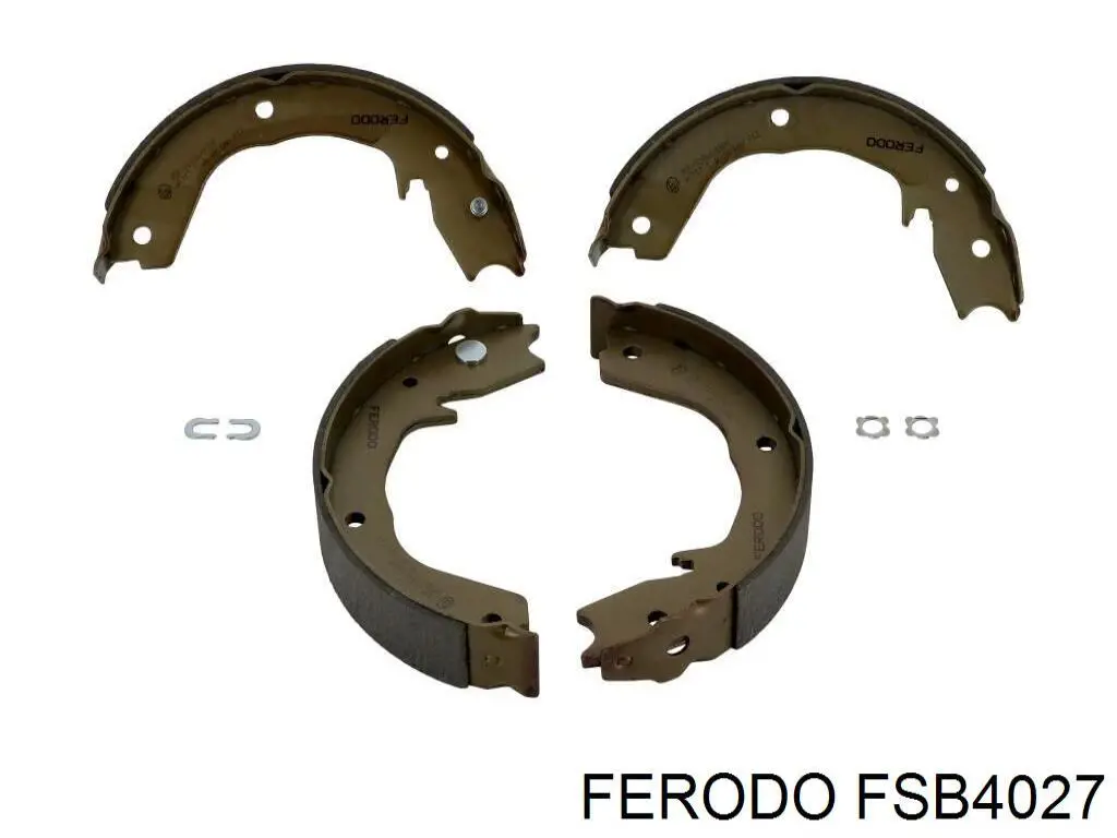 FSB4027 Ferodo zapatas de freno de mano