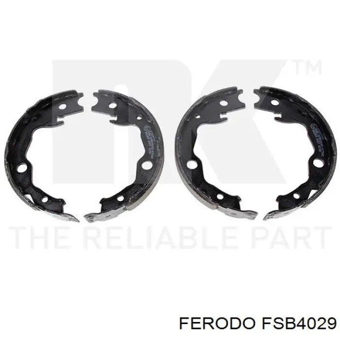 Juego de zapatas de frenos, freno de estacionamiento Nissan Tiida C11X