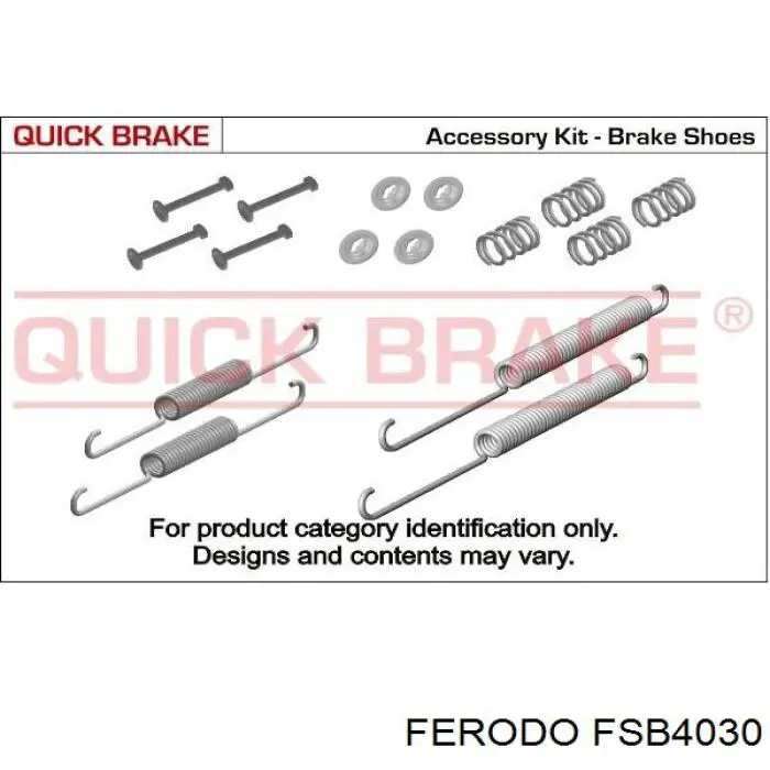 Zapatas de freno de mano Ferodo FSB4030 precio, desde 40,19 EUR