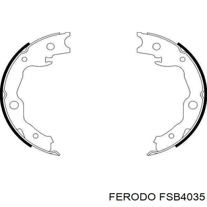 Juego de zapatas de frenos, freno de estacionamiento Nissan Tiida C11X