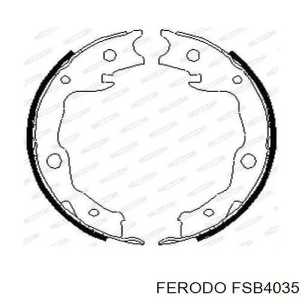 Juego de zapatas de frenos, freno de estacionamiento Nissan Tiida C11X