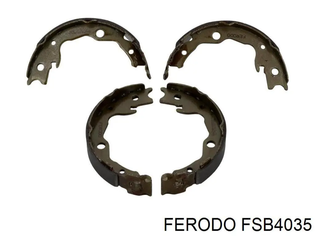 FSB4035 Ferodo zapatas de freno de mano