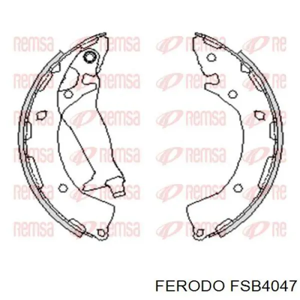 Zapatas de freno de tambor traseras Ferodo FSB4047 precio, desde 31,04 EUR