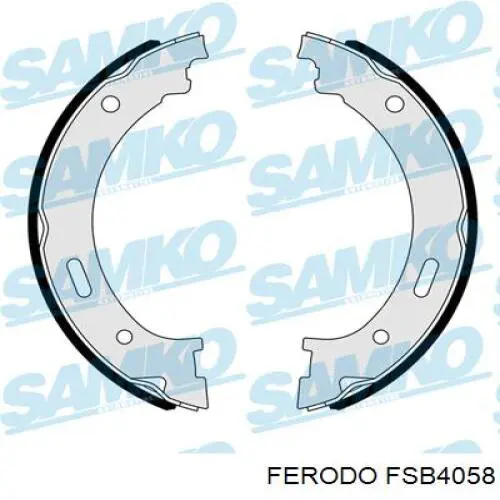 Zapatas de freno de mano 5086930AA Chrysler