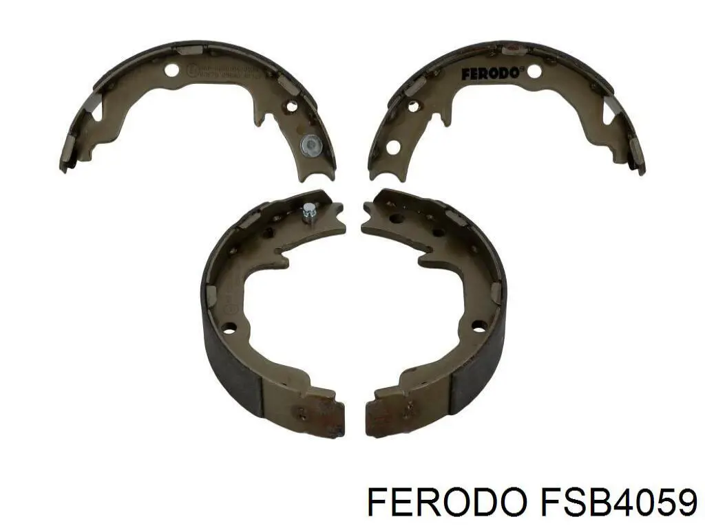 FSB4059 Ferodo zapatas de freno de mano
