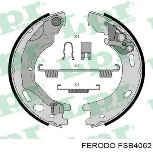 Zapatas de freno de mano Ferodo FSB4062 precio, desde 84,22 EUR