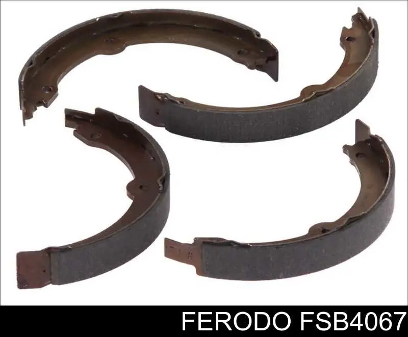 Comprar FSB4067 Ferodo Juego de zapatas de frenos, freno de estacionamiento